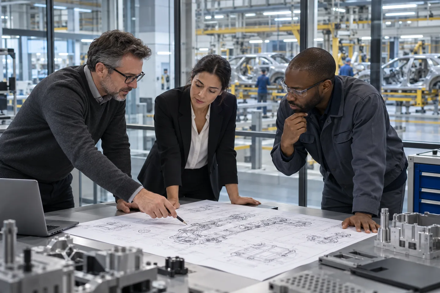 Professionals reviewing architecture and implementation decisions.
